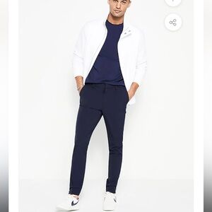 Swet tailor men navy blue Fairway jogger pants 38